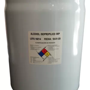 ALCOHOL ISOPROPILICO CUBETA CON 19 LTS