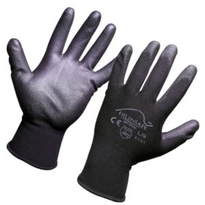 GUANTE NYLON CON POLIURETANO NO. 8 PAQUETE CON 12 PARES