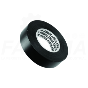 CINTA DE AISLAR NEGRA 19 MM X 18 MTS USO BASICO PAQ CON 20