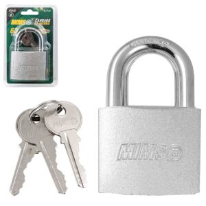 CANDADO DE HIERRO 63MM C/3 LLAVES (CAJA C/6 PZAS - PRECIO X PIEZA)