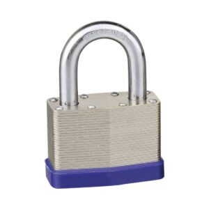 CANDADO DE ACERO CUERPO LAMINADO 30MM C/2 LLAVES (CAJA C/12 PZAS - PRECIO X PIEZA)