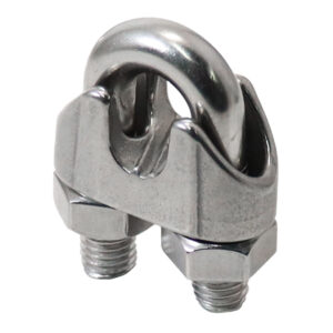 NUDO P/CABLE 1/2" ACERO INOX.