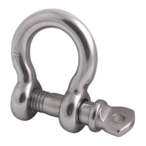 GRILLETE P/CABLE 1/2" ACERO INOX.