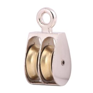 GARRUCHA FIJA DOBLE ZINC 1-1/2" (Precio x Pza - Caja c/10 pzas)