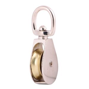 GARRUCHA GIRATORIA SENCILLA ZINC 3/4" (Precio x Pza - Caja c/50 pzas)