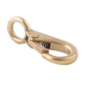 BANDOLA C/GANCHO LATON  OJO FIJO 11/16" (PRECIO X PIEZA - EMPAQUE GRANEL)