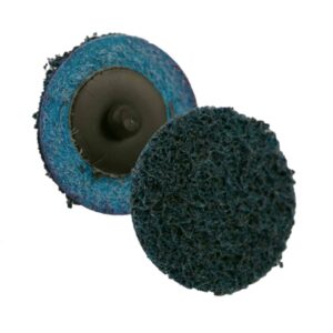 DISCO 3" CAMBIO RAP. FIBRA AZUL (VERY FINE) TIPO R (Precio x pieza - Empaque c/25 pzas)