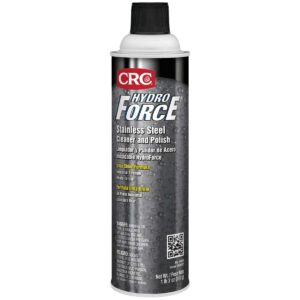 LIMPIADOR Y PULIDOR DE ACERO INOXIDABLE HYDROFORCE? AEROSOL (510g) (CAJA C/12 PZAS - PRECIO X PIEZA)