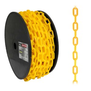 CADENA DE PL?STICO ?6MM*25M AMARILLO