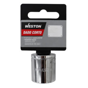 DADO CORTO CUADRO 1/2" 12 PUNTAS, 1-1/16"