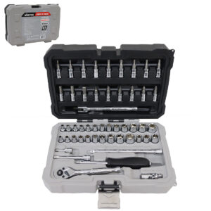 JGO. D/51 DADOS CUADRO 1/4" FRACC. Y METRIC. P/MECANICO