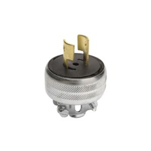 CLAVIJA MEDIA VUELTA 2 POLOS 2 HILOS 20A 250V NEMA L2-20 8830500