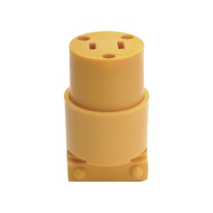 CONTACTO PLASTICO POLATIZADO CON ABRAZADERA 15A 127V 8810320