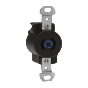 RECEPT?CULO MEDIA VUELTA 2 POLOS 2 HILOS 20A 250V NEMA L2-20 8810525