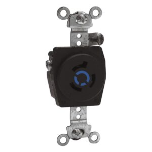 RECEPT?CULO MEDIA VUELTA 2 POLOS 3 HILOS 15A 250V NEMA L6-15 8810535