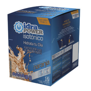 IDRAPOWER NARANJA 50 GR /1LT REND- Caja c/10 pzas