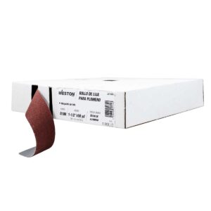 ROLLO DE LIJA P/PLOMERIA AO 1-1/2" X 50YD G100