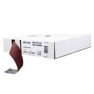 ROLLO DE LIJA P/PLOMERIA AO 1-1/2" X 50YD G120