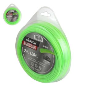 HILO REDONDO P/DESBROZADORA EN BLISTER 2.0mm X 120m - VERDE