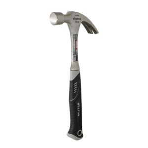 MARTILLO PULIDO FORJADO U?A CURVA 16 OZ MANGO 13" DE FIBRA DE VIDRIO
