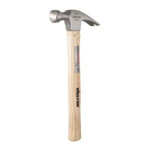 MARTILLO PULIDO U?A RECTA 16 OZ MANGO 13" DE MADERA