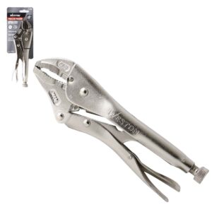 PINZA DE PRESION C/MORDAZA CURVA CRV C/CORTA CABLE 10'' (10WR) (CAJA C/6 PZAS - PRECIO X PIEZA)