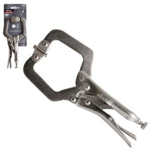 PINZA DE PRESION TIPO C C/MORDAZA AJUSTABLE 6'' (6SP) (CAJA C/6 PZAS - PRECIO X PIEZA)