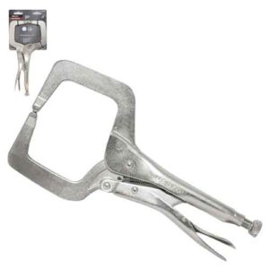 PINZA DE PRESION TIPO C C/MORDAZA FIJA 11'' (11R) (CAJA C/6 PZAS - PRECIO X PIEZA)