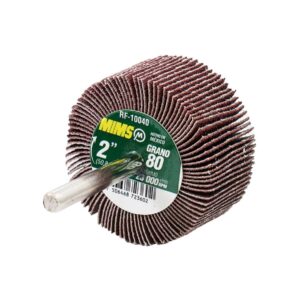 RUEDA FLAP MIMS C/VASTAGO (6MM) G80 2 X 1 (Precio x pieza - Empaque c/10 pzas)