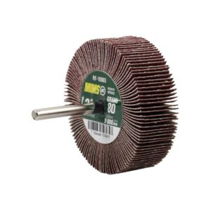 RUEDA FLAP MIMS C/VASTAGO (6MM) G80 3 X 1 (Precio x pieza - Empaque c/5 pzas)
