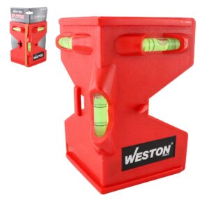 NIVEL MAGNETICO PARA POSTES Y TUBERIAS CUERPO ABS (CAJA C/10 PZAS - PRECIO X PIEZA)