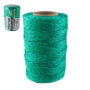 HILO PARA ALBA?IL DE POLIPROPILENO CAL. 18 VERDE GDE 165M