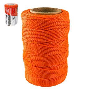 HILO PARA ALBA?IL DE POLIPROPILENO CAL. 18 NARANJA GDE 165M
