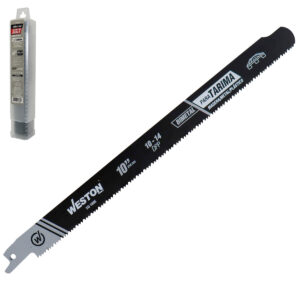 SEGUETA SABLE BIMETALICA DESARMADORA DE TARIMAS 10" 10/14DPP (JGO C/25 PZS)