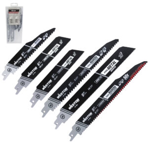 SEGUETA SABLE BIMETALICA 6"&9" 5DPP, 6"&9" 14DPP, 6" 18DPP & 24DPP Y CARBURO 9" 6DPP (JGO C/14 PZS)