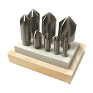 JGO 8 AVELLANADORES 6 FILOS 90? (1/4",5/16",3/8",1/2",5/8",3/4",7/8",1") AAV